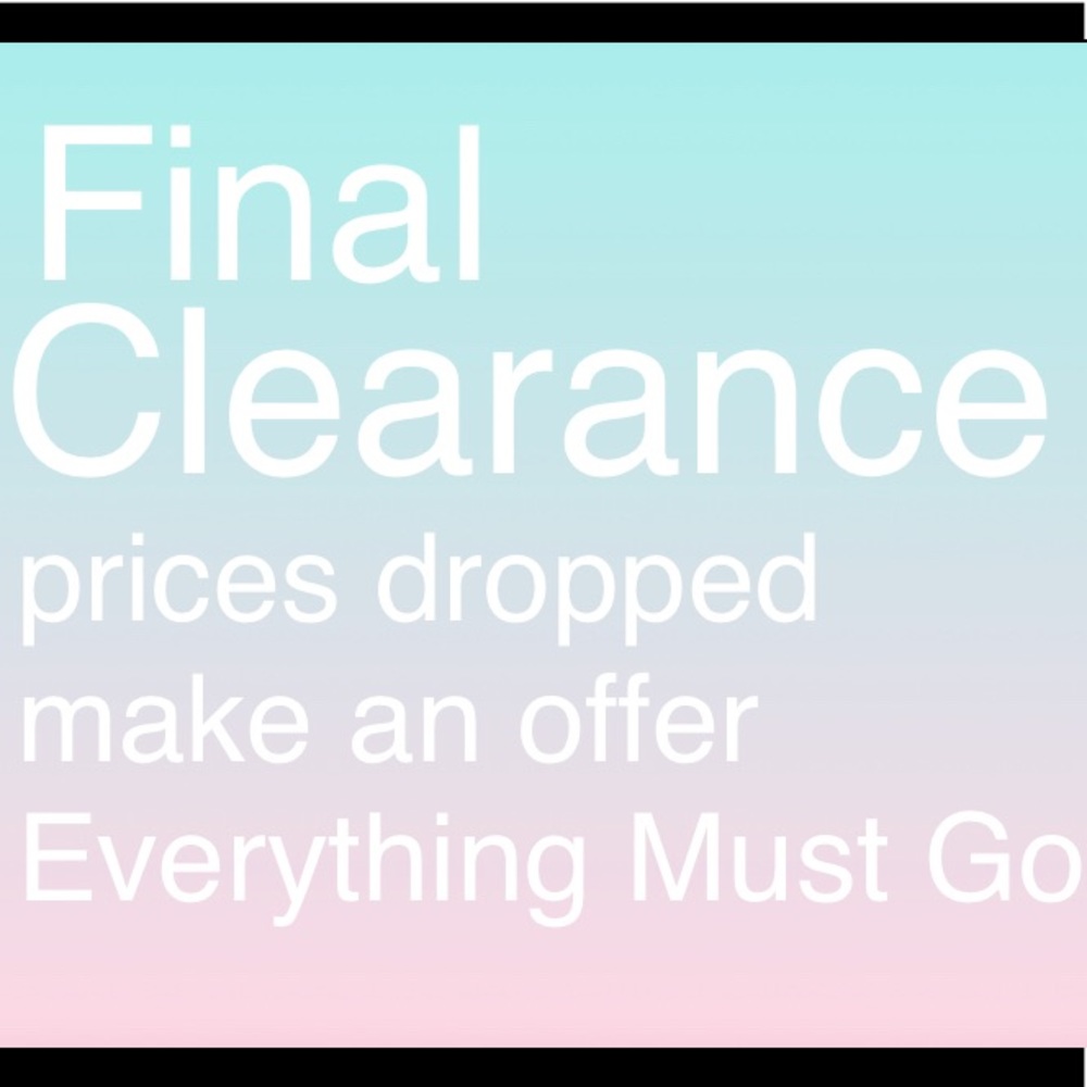 Final Clearance - image 1